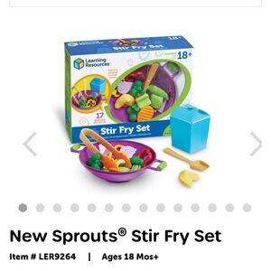 Stir Fry Play Set - Purple and Green